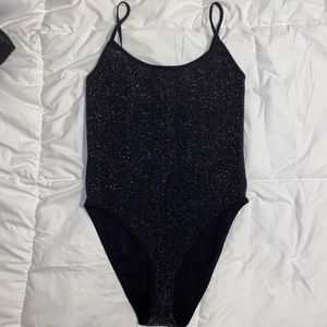 black bodysuit